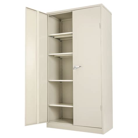 4 door storage cabinet steel|storage cabinet with 4 shelves.